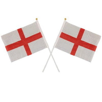 English Hand Held Flag x 1