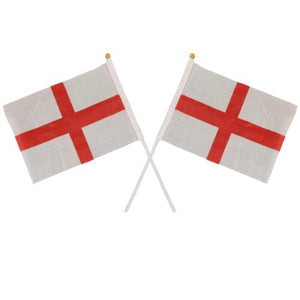 English Hand Held Flag x 1