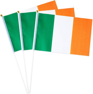 Irish Hand Held Flag x 1