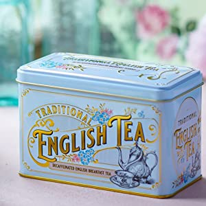 New English Teas - Traditional English Decaffeinated tea (40 x Teabags)