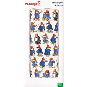 Paddington Bear Tissue Paper 4 Sheets