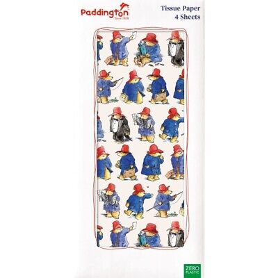 Paddington Bear Tissue Paper 4 Sheets