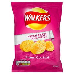 Walkers Prawn Cocktail 32.5g B.B.D 18/01/24