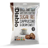 Diablo Sugar Free Cappuccino & Cream Sweets 75g